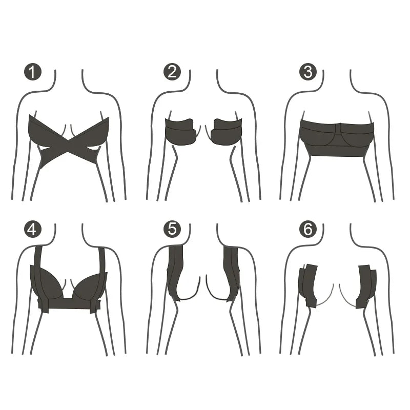 Wearlifted Lift Tape™ — Invisible Breast Lift & Support